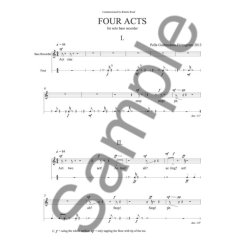 Pelle Gudmundsen-Holmgreen: Four Acts