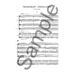 Bent S&oslash;rensen: Rosenbad - Papillons (Score)