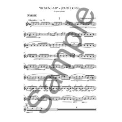 Bent S&oslash;rensen: Rosenbad - Papillons (Parts)