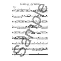 Bent S&oslash;rensen: Rosenbad - Papillons (Parts)