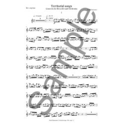 Sunleif Rasmussen: Territorial Songs (Solo Recorder Part)