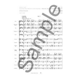 Carl Nielsen: Snefrid - Incidental Music For Orchestra (Score)