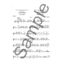 Carl Nielsen: Snefrid - Incidental Music For Orchestra (Parts)