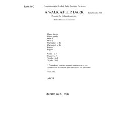 Bystr&ouml;m A Walk After Dark Sc