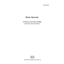 Britta Bystr&ouml;m: A Walk After Dark (Viola Solo)