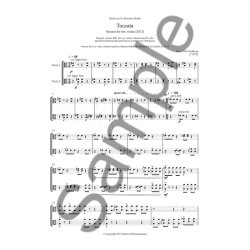 S&oslash;ren Nils Eichberg: Toccata - Version For 2 Violas (Score And Parts)