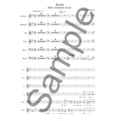 Sunleif Rasmussen: Nordisk Messe For Kor Og Orkester (Vocal Score)