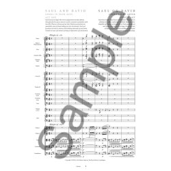 Carl Nielsen: Saul og David  Dansk/Engelsk (Score)