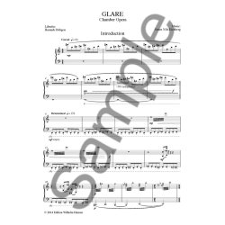 S&oslash;ren Nils Eichberg: Glare - A Chamber Opera (Vocal Score)