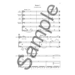 S&oslash;ren Nils Eichberg: Glare - A Chamber Opera (Vocal Score)