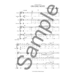 Pelle Gudmundsen-Holmgreen: On One Note (Vocal Score)