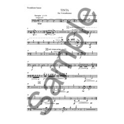 Britta Bystr&ouml;m: Tinta - For Four Trombones (Parts)