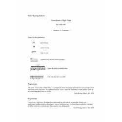 Niels Rosing-Schow: Views From A High Place