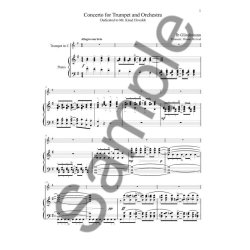 Ib Glindemann: Concerto For Trumpet (Piano Reduction)