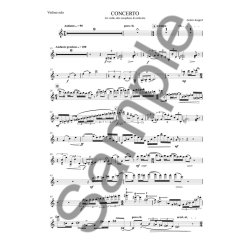 Anders Koppel; Concerto For Violin, Saxophone And Orchestra (Violin Solo)