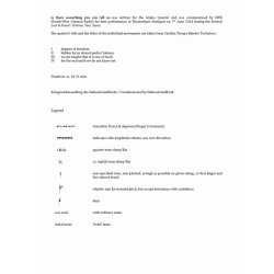 Juliana Hodkinson: Is There Something You Can Tell Us (Score)