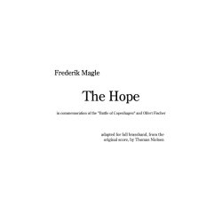 Frederik Magle: The Hope (Score)