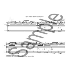 Poul Ruders: Trio Super: Wer Gott Vertraut (Organ Solo)