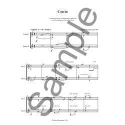 Sunleif Rasmussen: Caccia  (Player's Score)
