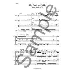 Thomas Agerfeldt Olesen: String Quartet No.7 'The Extinguishable' (Score)