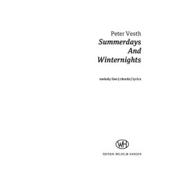 Peter Vesth: Summerdays And Winternights (Songbook)