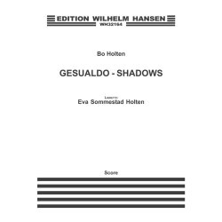 Bo Holten: Gesualdo - Shadows (Score)
