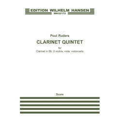 Poul Ruders: Clarinet Quintet (Score)