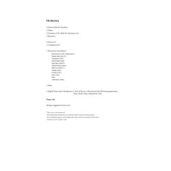 Poul Ruders: Paganini Variations - Piano Concerto No.3 (Score)