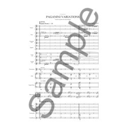 Poul Ruders: Paganini Variations - Piano Concerto No.3 (Score)