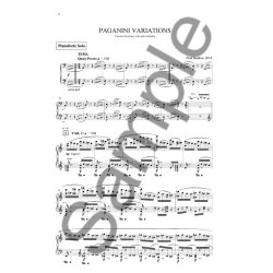 Poul Ruders: Paganini Variations - Piano Concerto No.3 (Piano Solo)