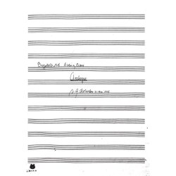 Vagn Holmboe: Bagatelle Nr.1 'Arabesque' (Score And Part)