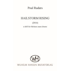 Poul Ruders: Hailstorm Rising (Score)