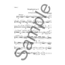 Rued Langgaard: Strygekvartet Nr. 2 (Parts)