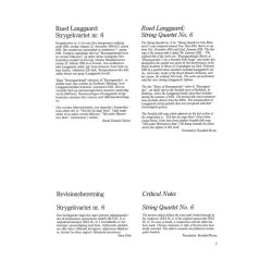 Rued Langgaard: Strygekvartet nr. 6