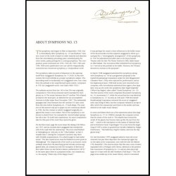 Rued Langgaard: Symfoni nr. 13 "Undertro"