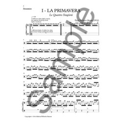 Arr. Peter Navarro-Alonso: Le Quattro Stagioni - Concerto Grosso For Alpha and Amplified Strings (Percussion Solo)