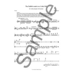 Poul Ruders: The Rabbit Sends In A Little Bill (Score and Part)