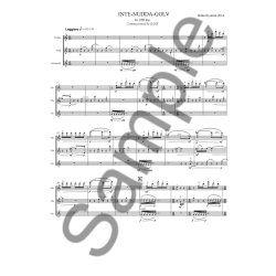 Britta Bystr&ouml;m: Inte-Nudda-Golv (Score/Parts)