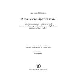 Per Drud Nielsen: Af Sommernatt&aring;gernes Spind (Vocal Score)