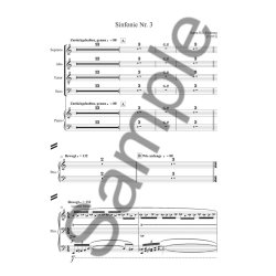S&oslash;ren Nils Eichberg: Symphony No. 3 (Vocal Score)