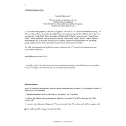 Sunleif Rasmussen: Symphony No. 2 'The Earth Anew' (Score)