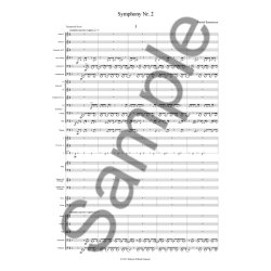 Sunleif Rasmussen: Symphony No. 2 'The Earth Anew' (Score)