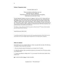 Sunleif Rasmussen: Symphony No. 2 "The Earth Anew" (Vocal Score)