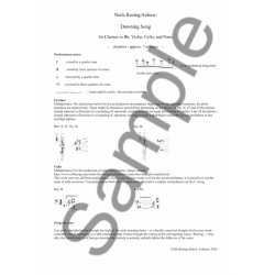 Niels Rosing-Schow: Dawning Song (Score/Parts)