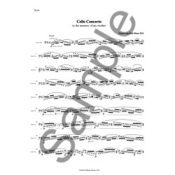 Thomas Agerfeldt Olesen: Cello Concerto (Score)