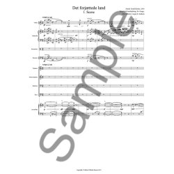 Bodil Heister (Arr. Bo Gunge): Det Forj&aelig;ttede Land (Score)