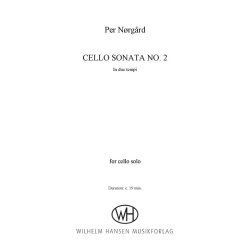 Per Nrgrd: Sonata For Solo Cello No.2 'In Due Tempi'