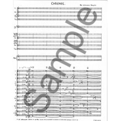 Pelle Gudmundsen-Holmgreen Chronos For Orchestra
