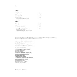 Hans Abrahamsen: Left, Alone (Score)