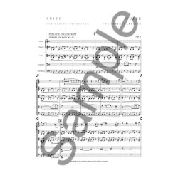 Carl Nielsen: Suite For String Orchestra Op.1 (Score)